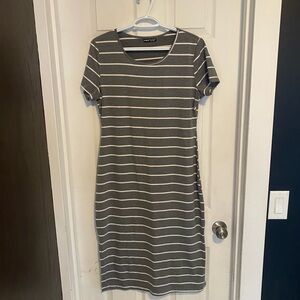 L SHEIN striped dress